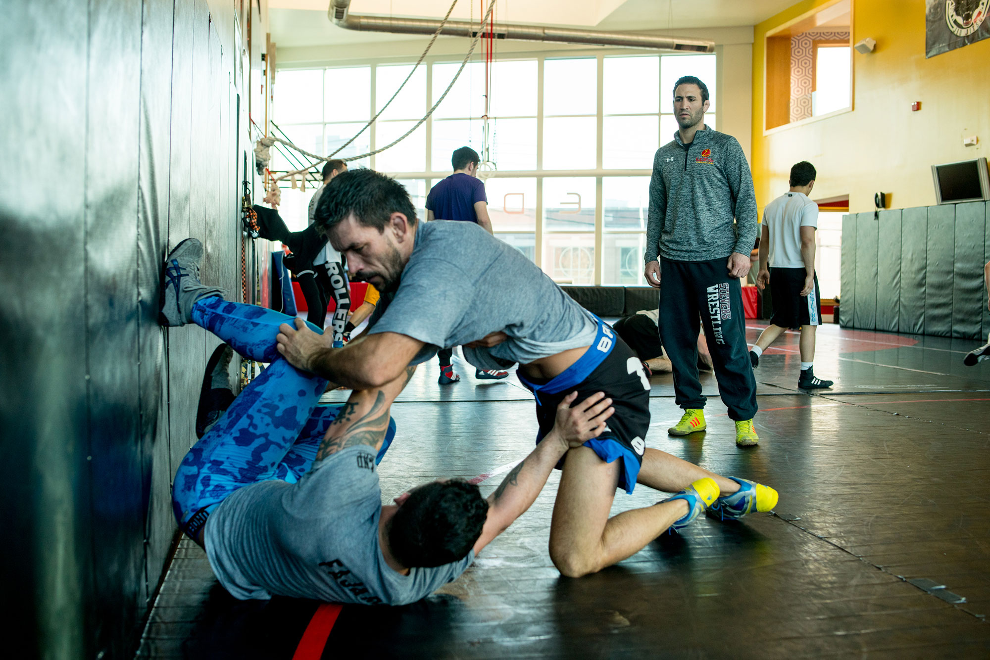 Beginner Wrestling Stance: Wrestling 101 - Edge Hoboken